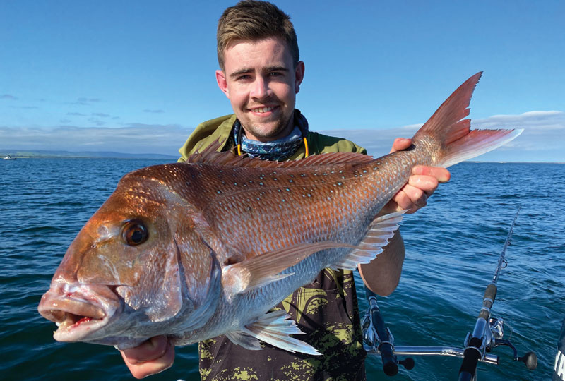 snapper fishing with oreely