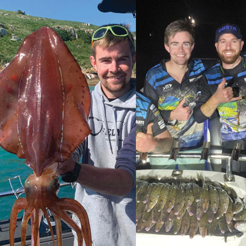 squid and whiting fishing guide